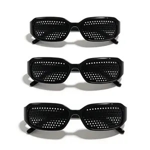 Dry, Gritty Eyes After WFH & TikTok Binging?These Plano Pinhole Glasses Ease Screen Fatigue Fast