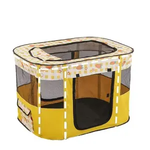 Foldable Pet Nursery Tent with Carry Bag, Cat Dog Cage Enclosure, Puppy Kitten Whelping Box, Essential Pet Supplies