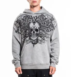 Affliction Men's Pullover Hoodie Deadly