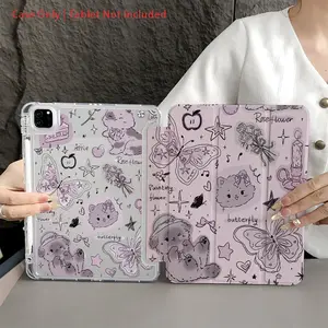 Tablet Cases with Pen Holder, Tablet Protective Cover, compatible with iPad 10.9/10.2/ Air 5th/10th/9.7/Air 2/iPad7/8/iPad Air 4/5/iPad Pro 11, Auto Sleep/Wake Function, Tablet Accessories