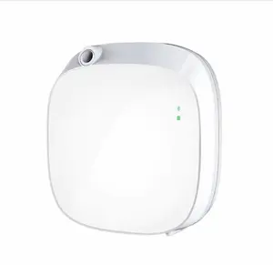 White Home Programmable Bluetooth Scenting Diffuser Up to 600 sq ft with User-Friendly App, Wall-Mounted Design & Multiple Fragrance Options
