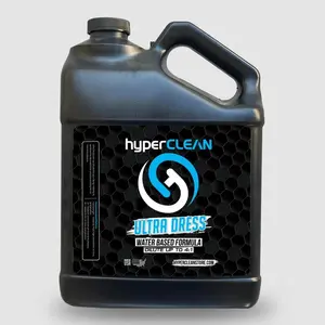 hyperCLEAN Ultra Dress Water Based Tire Shine - Long Lasting Shine with UV Protection for Tires Plastics & Vinyl, Easy Application & Eco Friendly Formula