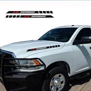 5.7L Performance Pickup Truck Engine Hood Decals Emblem Sticker for Dodge Ram 1500 2500 5.7L HEMI V8