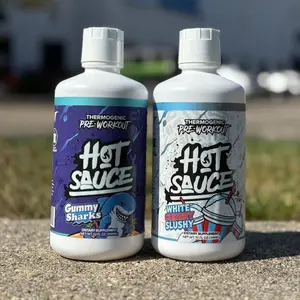Pump Sauce Thermogenic Pre-Workout Liquid Dietary Fitness Sports Nutrition Supplement