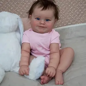 20 Inch Realistic Rebirth Doll, Washable Full Vinyl Simulation Doll, Soft And Cute Doll For Gift, Soft Dolls