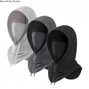 3 Pcs Summer Balaclava Ski Mask - UV Protection Cooling Neck Gaiter, Outdoor Breathable Face Covering for Motorcycle Cycling, Ideal Gift for Men Women