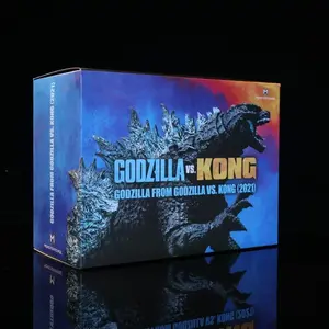 Boxed 2021 Godzilla Joint Movable Anime Action Figure PVC Toys Collection Figures for Friends Gifts