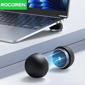 Rocoren Magnetic Laptop Stand, Mini Cooler for Macbook Pro Air, Portable Notebook Holder, Efficient Cooling Solution