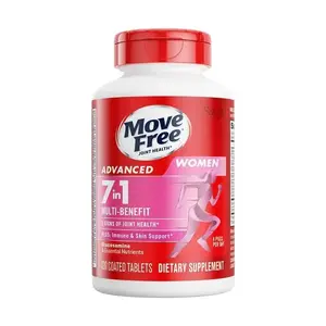 ProActive Advanced Women's 7-in-1 Joint & Bone Support Glucosamine Chondroitin MSM Collagen Multi-Vitamins 120 Coated Tablets for Joint Health and Well-being - Dietary Essential Nutrients for Flexibility and Healthcare