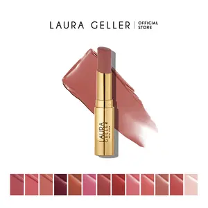 Laura Geller Jelly Balm Hydrating Lip Color - Moisturizing Squalane & Vitamin E Formula for Soft Shiny Lips
