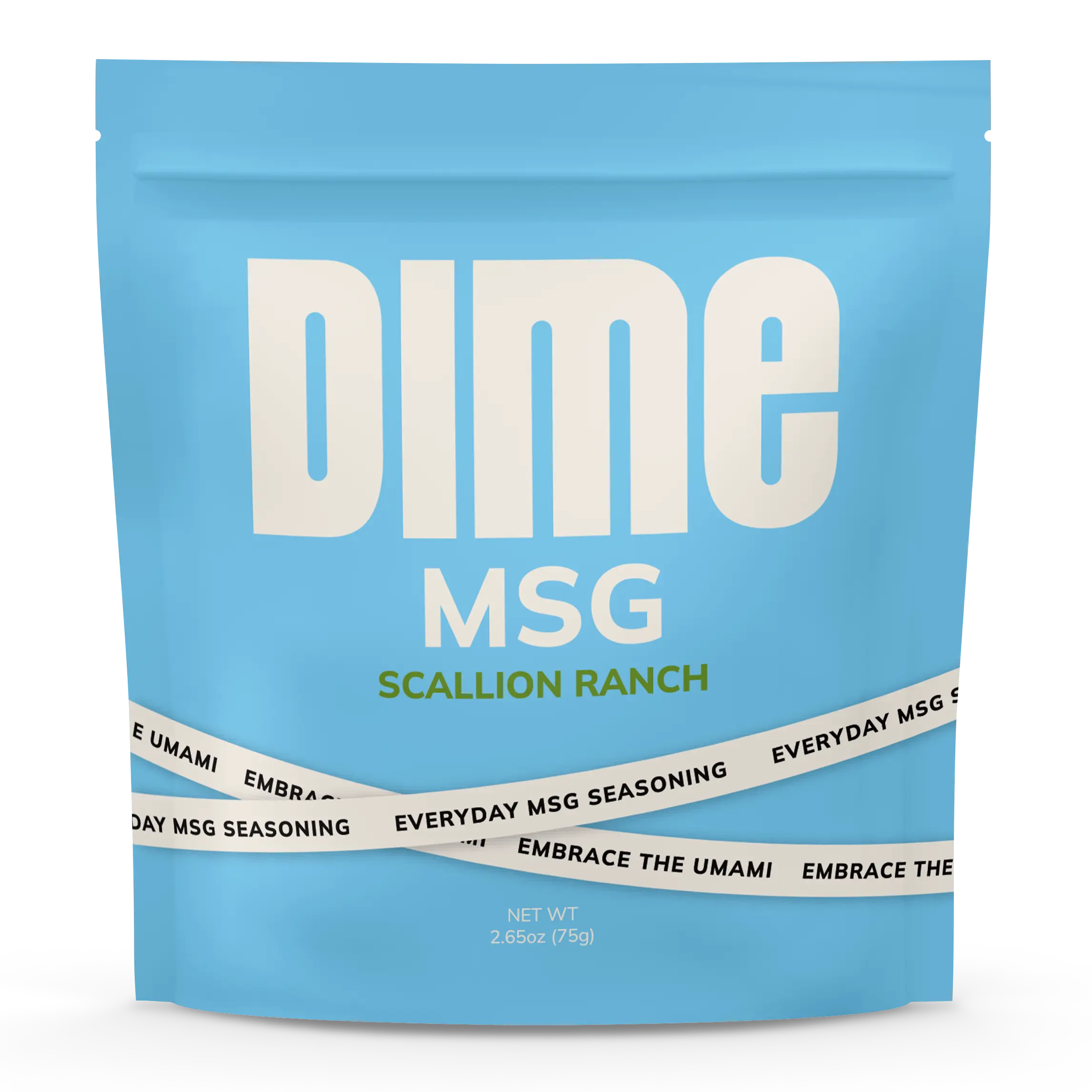 DIME Scallion Ranch Everyday MSG Seasoning | Umami Spice for Cooking, Vegetables, Chicken and Steak | 2.65oz