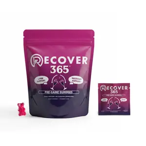 Recover 365 - Liver & Hydration Gummies 10 Pack - Mixed Berry Flavor - Hangover Prevention & Support - Convenient Travel Friendly - No Pills No Powders