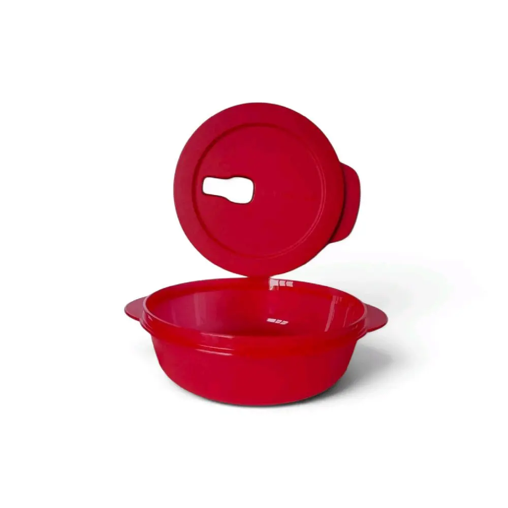 Red Microflash 800ml Cookware Microwave Container