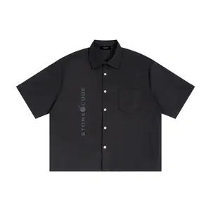 Stone Code Boxy Heavyweight Short Sleeve Shirt