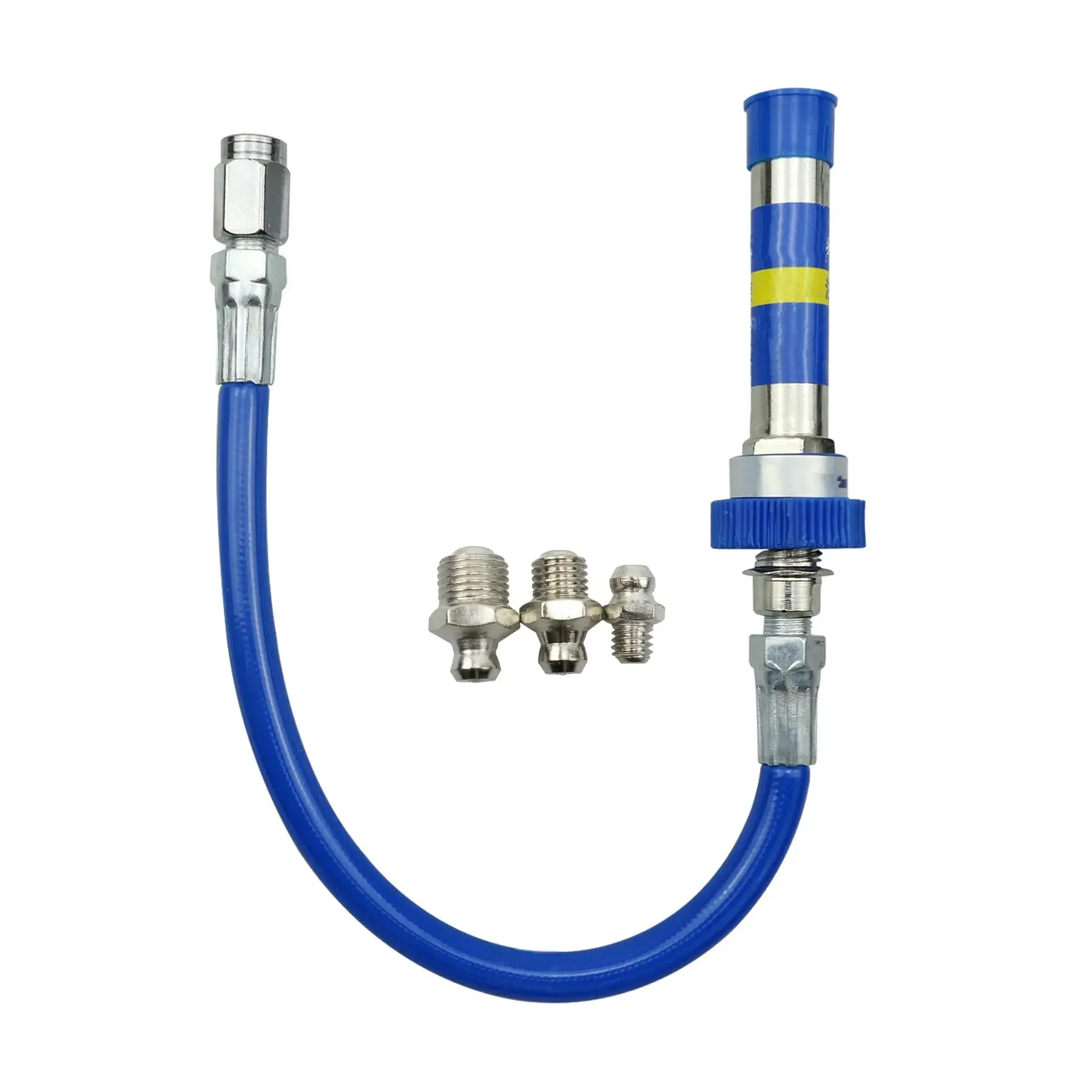 High Pressure Grease Coupler, Grease Fittings Extensions, 8th Generation Heavy-Duty Grease Gun Coupler Fits All Grease Guns, Quick Lock and Release Grease Gun Tip Adapter