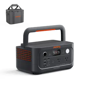 Jackery Explorer 500 v2 Portable Solar Generator with S-Size Carrying Case Bag, 508Wh LiFePO4, 500W AC / 1000W Peak, Portable Power for Outdoor Adventures