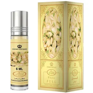 Al Rehab White Full for Unisex Concentrated Perfume Rollerball, 6 Ml