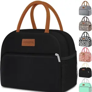 Lunch Bag Women, Lunch Box Lunch Bag for Women Adult Men, Small Leakproof Cute Lunch Tote Bags Large Capacity Reusable Insulated Cooler Lunch Container
