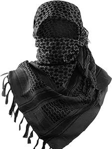 Shemagh  Desert Scarf 100% Cotton Keffiyeh Wrap for Men & Women Soft Comfortable Stylish Design for Outdoor Adventures Keffiyehheadscarf