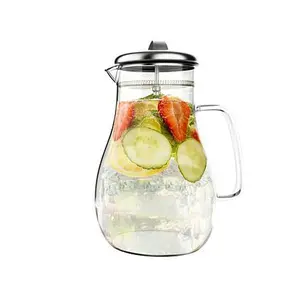 Hastings Home Glass Pitcher - 64oz. Hastings Home Glass Pitcher - 64oz.