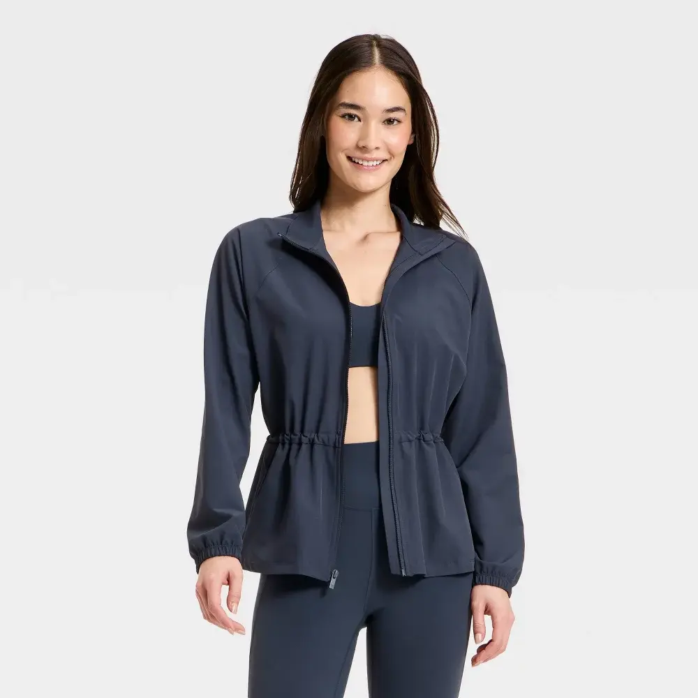 Women's Woven Peplum Jacket - All In Motion