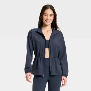 Women's Woven Peplum Jacket - All In Motion