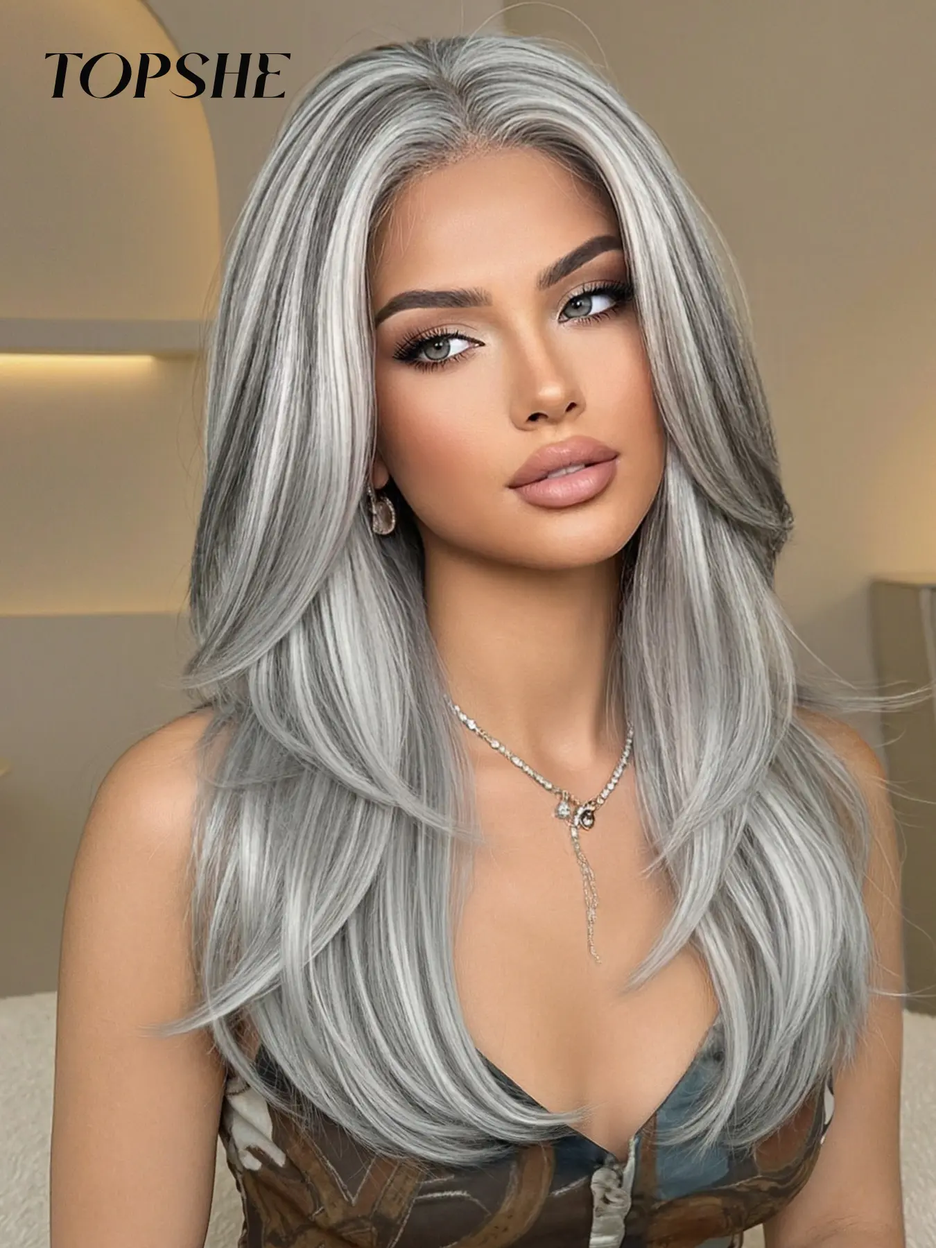 Elegant Long Curly Lace Wig, Breathable Hand-Woven Hairpiece, Natural Look, Perfect for Christmas & Festive Occasions, Glueless Ready To Wear Wig, Glueless Curly Wig, Glueless Wavy Wig, Loose Wave Wigs