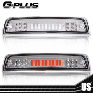 Fit For 09-18 Dodge Ram 1500 2500 3500 Chrome LED Third Brake Light Cargo Lamp Upgraded Version Third Brake Light G-PLUS