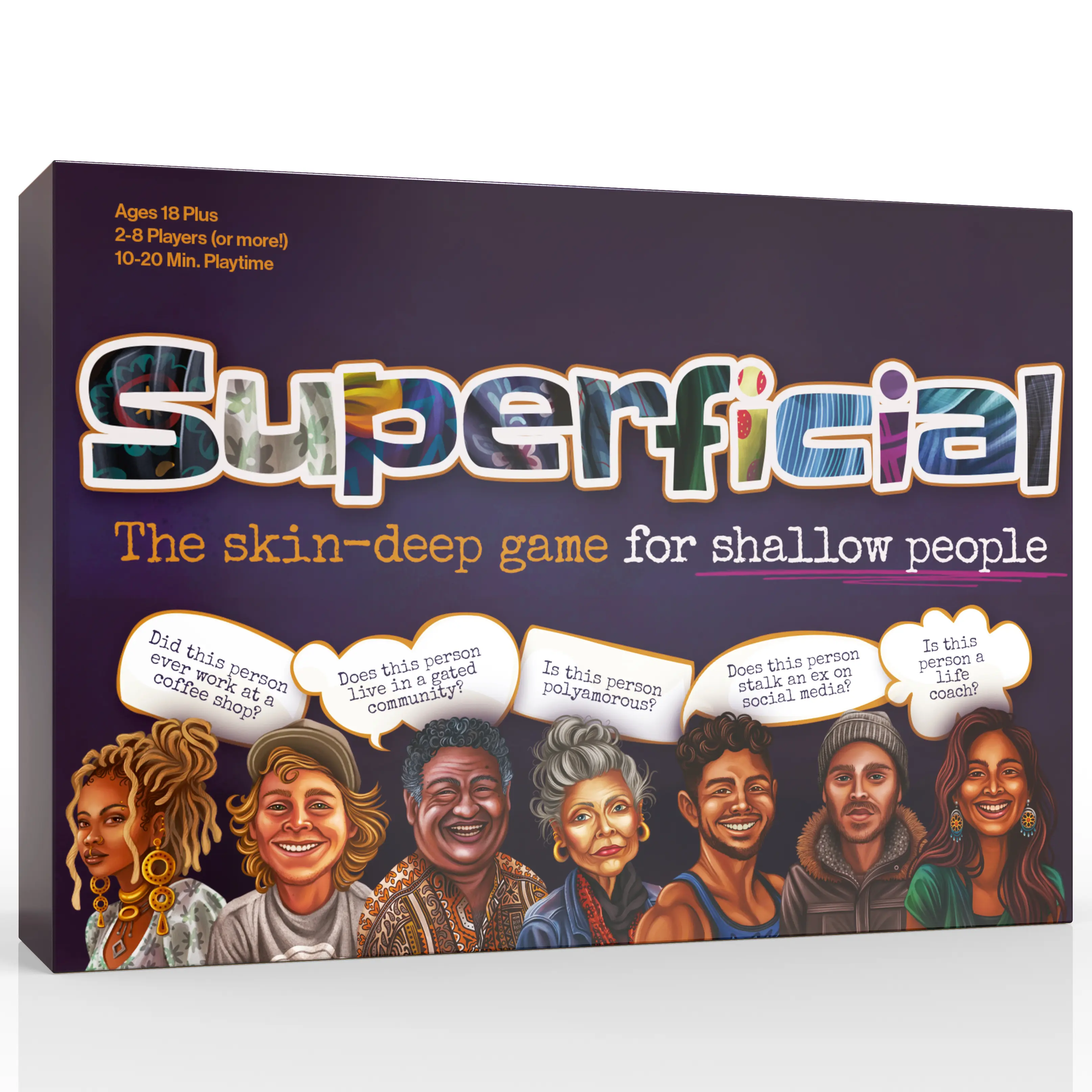 Inspiration Play Superficial Adult Party Game - The Skin-Deep Game for The Shallow People