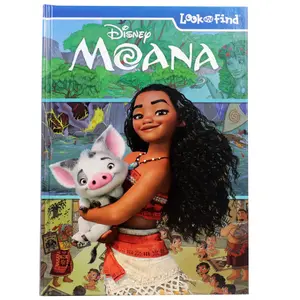 Disney Moana: Look and Find -- Pi Kids - Hardcover