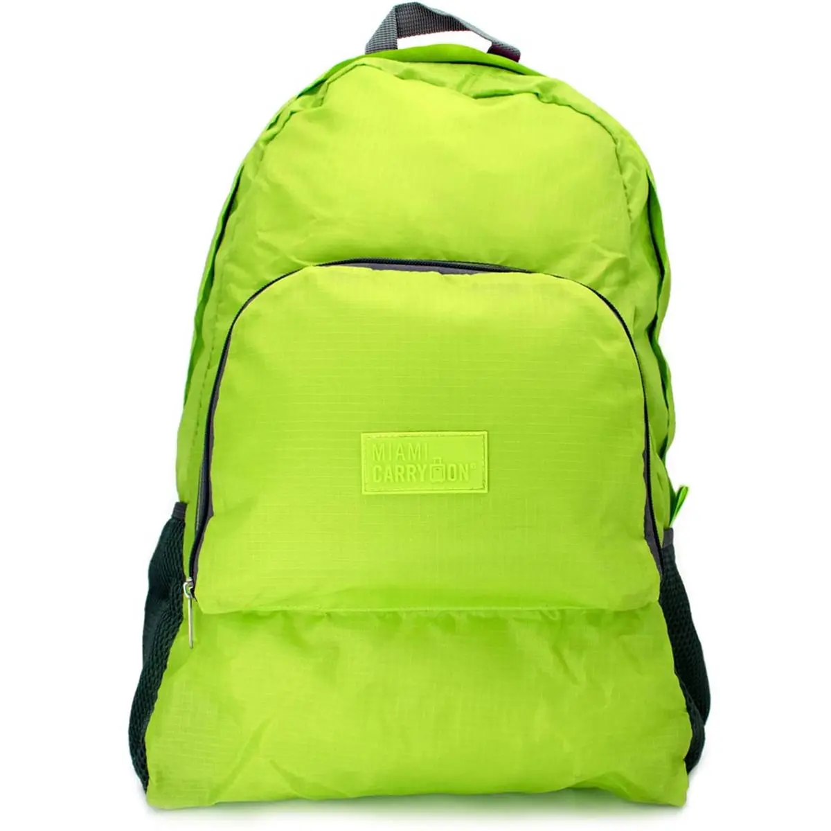 Miami CarryOn Water-resistant Foldable Backpack/Daypack (Green)