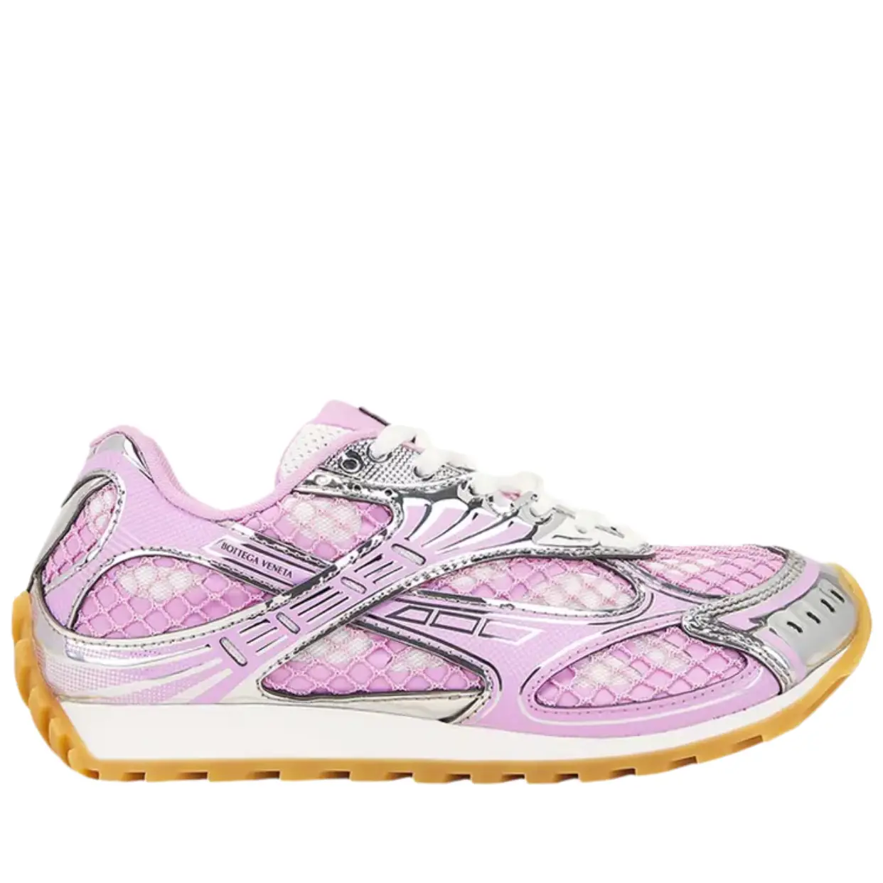 BOTTEGA VENETA ORBIT (W) 'GLOSS SILVER'