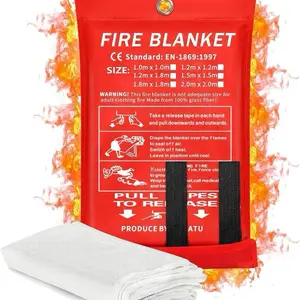 Fire blanket emergency