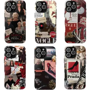 The Devil Wears Prada Iconic Collage Phone Case - Vintage Fashion Aesthetic phone case for iphone, samsung series
