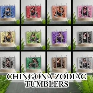 Stainless Steel Chingona Zodiac Tumblers