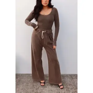 Levie Long Sleeve Bodysuit - Dark Nude