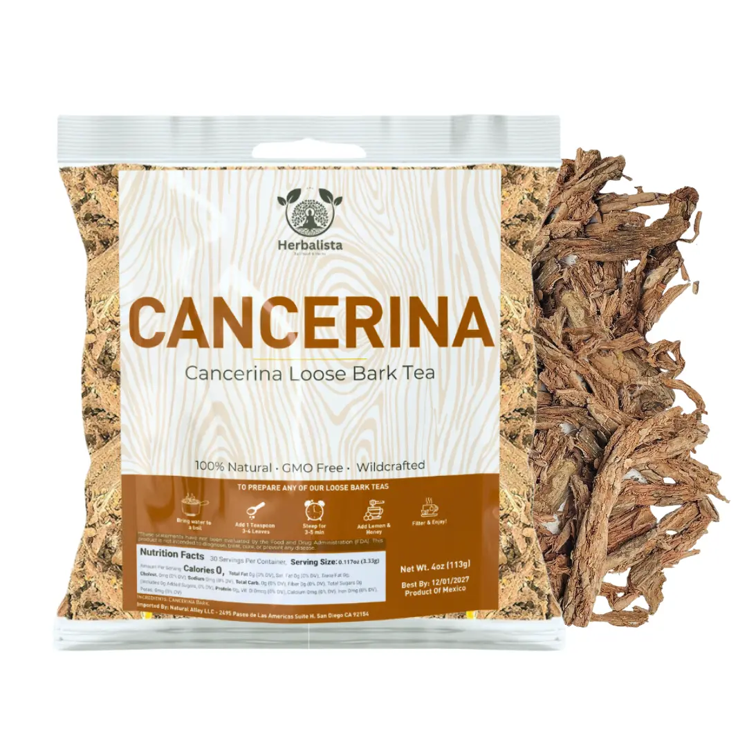 Herbalista - Cancerina Herbal Tea 4 oz (113g) - Calluna Vulgaris - Anahuac Cancerina Tea | All-Natural Loose Leaf | Non-GMO Mexican Herbal Tea Handcrafted by Nature