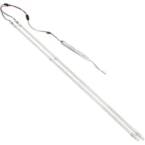 4FT  LED  Kit,24W,3500K Warm Light, No Dimmable, Fluorescent Replacement, LED  Strip  Kit for Linear Ceiling Fixtures,  White, Easy Installation