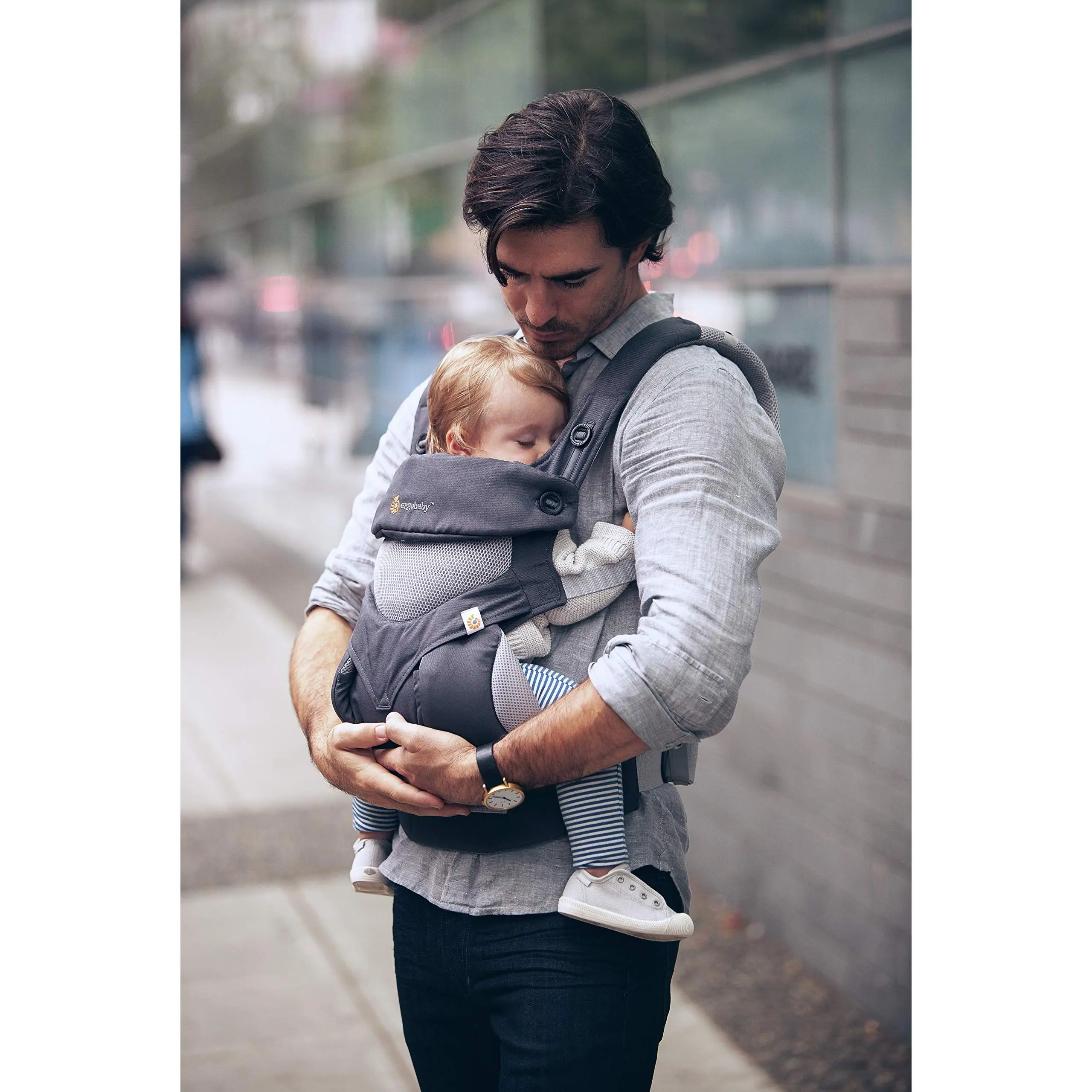 Ergobaby 360 Mesh Baby Carrier - Carbon Grey