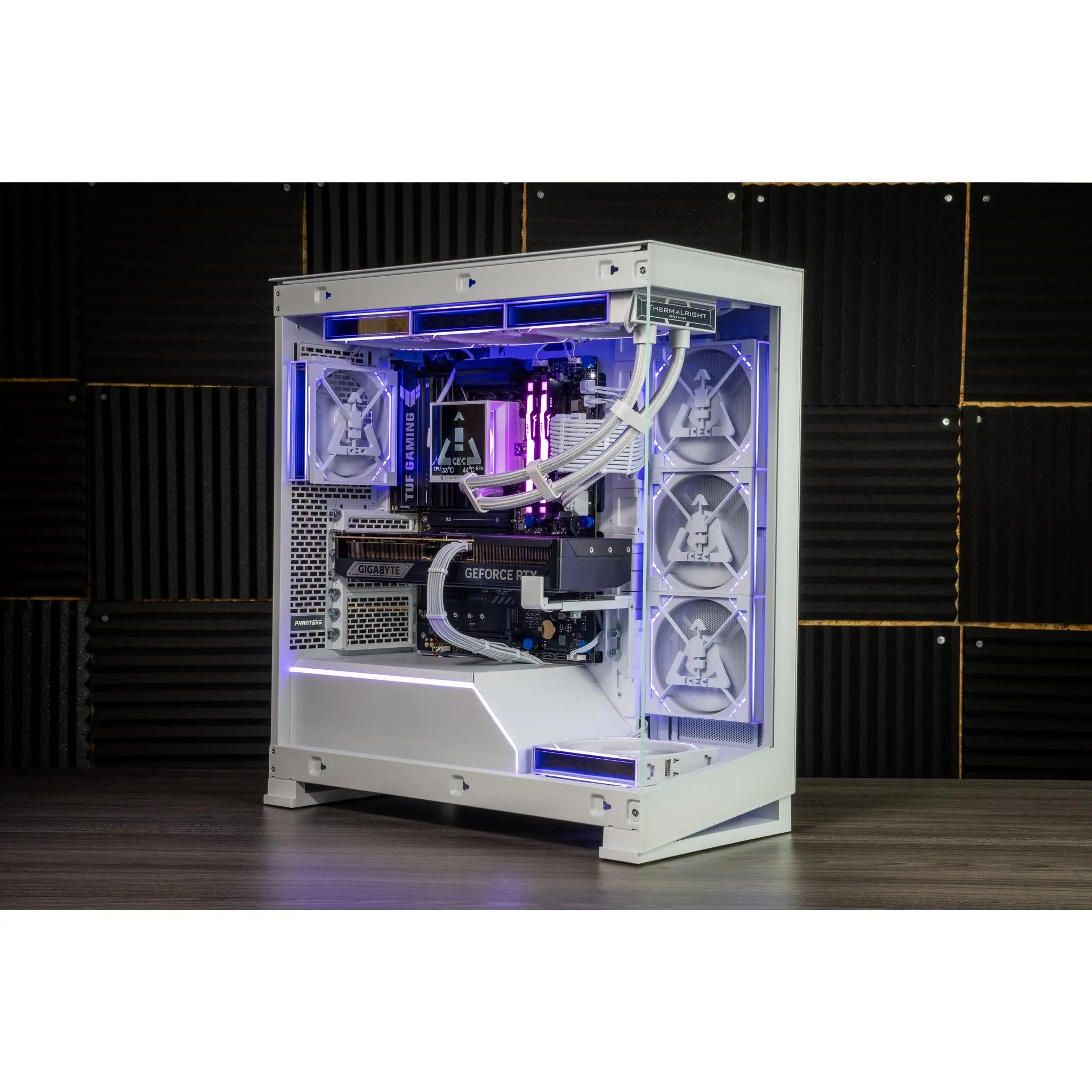 Cruiser Class Desktop Computer - Custom Engraving, 9800x3d Processor, Ideal for Content Creation, Video Editing