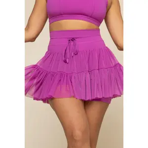 Pirouette Skort - Royal Orchid