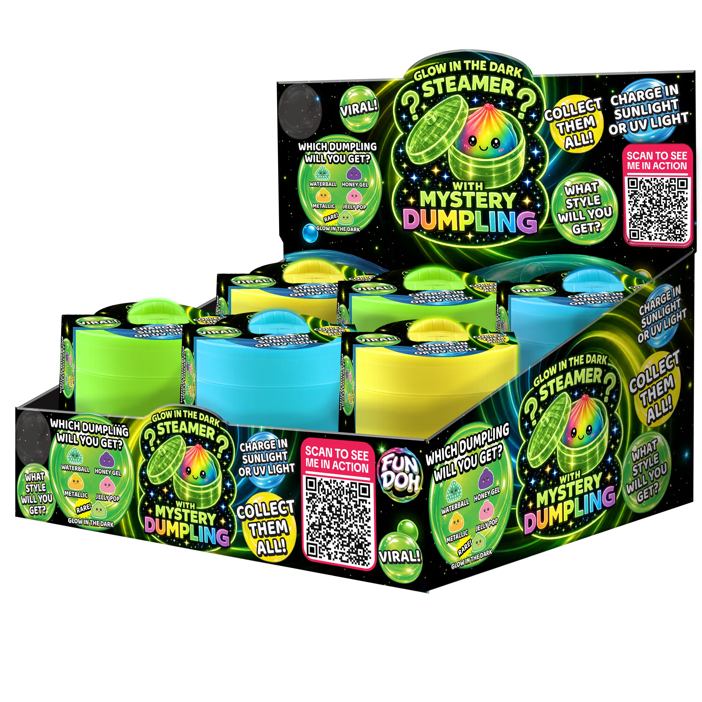 Mystery Dumpling - Glow in the Dark Basket