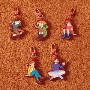 Haunted Hotel Acrylic Keychains