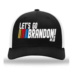 Let’s Go Brandon Trucker Hat, Embroidered, custom Hat, SnapBack