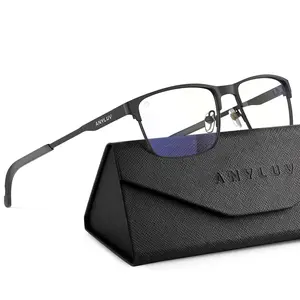 Blue Light Blocking Glasses for Men/Women,Lightweight , Fashion Frames Anti-Eye Strain Glasses for Screens Work  Gaming Study High Quality Glasses(A132)