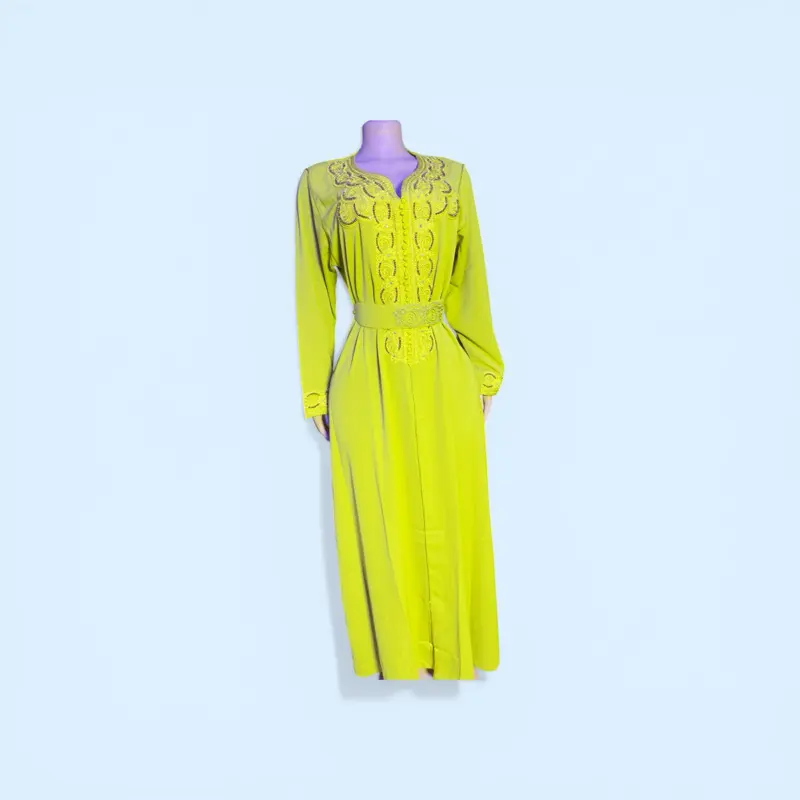 Moroccan kaftan handmade princess gown