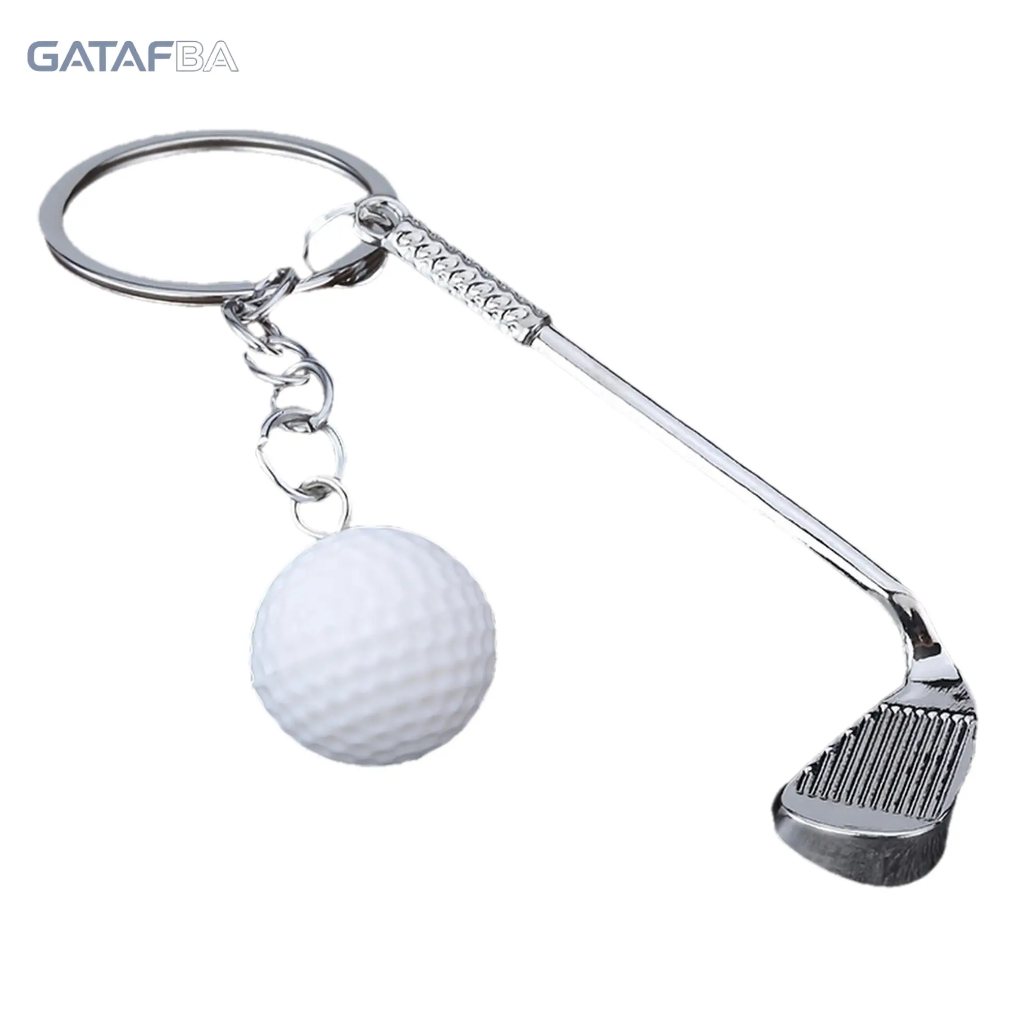 Golf Ball Keychain - Cute Mini Golf Key Ring Charm - Durable Lightweight Golf Bag Backpack Car Key Accessory - Perfect Golf Gifts for Men Women Golf Lovers Golfers Tournament Souvenir,back to school,back to school haul