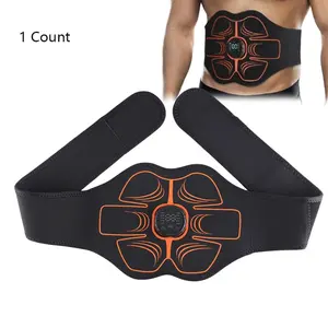 Abdominal Massage Pad, 10 Modes 30 Levels Abs Fitness Waist Massager, Ab Core Trainer for Home Gym & Daily Use, Comfortable Design, Stomach Body Sculpting Tool