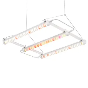ALPHAGROW ABA ModuLight LED Grow Light 33W, Professional Full Spectrum with UVA/IR/Red, 3-Bar Kit for Mushroom Cultivation, Cloning Stations, Seedlings & Essential Oil Boosting, Daisy Chainable High PPFD Lamp for Indoor Garden & Vertical Farm