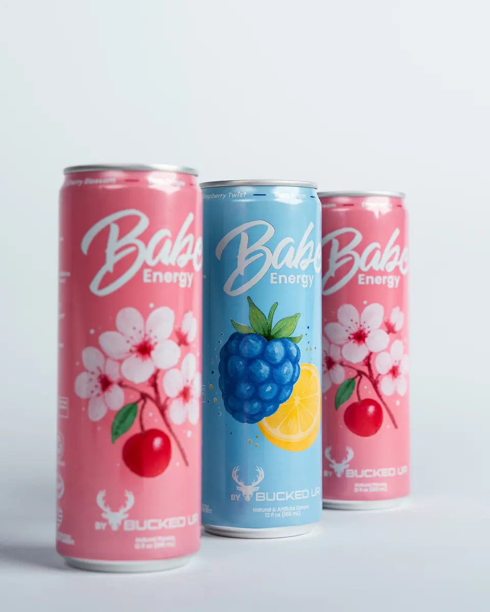 Bucked Up ALL NEW Babe Energy Drink Sport Beverage 12-Pack Bucked Up ALL NEW Babe Energy Drink Sport Beverage 12-Pack